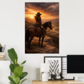 In het Licht | Paardenkunst | Poster (Thuiskantoor)