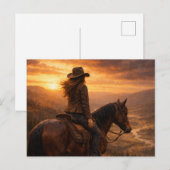 In het Licht | Paardenkunst | Postkaart (Voorkant / Achterkant)