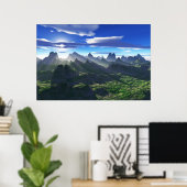 in het licht poster (Thuiskantoor)