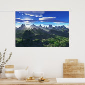 in het licht poster (Keuken)