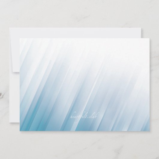 In het Licht Rouwkaart (Achterkant)