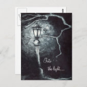 In het lichtontwerp briefkaart (Voorkant / Achterkant)