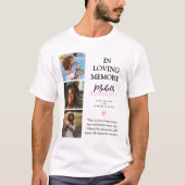 In het liefdevol geheugen 3 Fotodistributie T-shirt (Voorkant)
