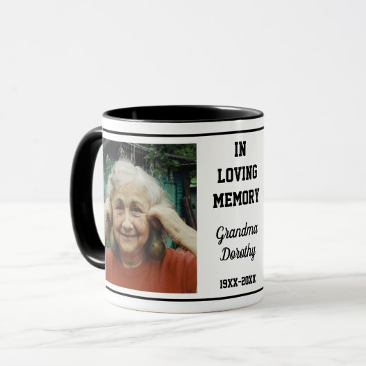 In het liefdevol geheugen van oma-herinnering 2 Fo Mok (Voorkant links)