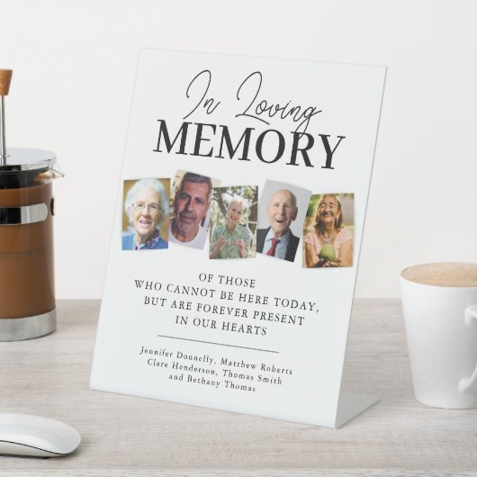 In het liefdevol Geheugenweddenschap Reclamebord Met Voetstuk (Insitu)