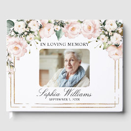 In het liefdevolle geheugen blozen Roos bloemen be Gastenboek