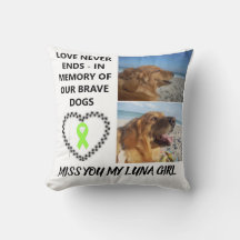 In het liefdevolle geheugen - Custom Dog Tribute