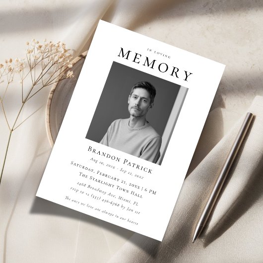 In het liefdevolle geheugen Eenvoudige digitale be Kaart