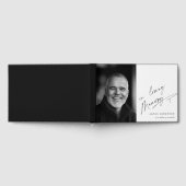 In het liefdevolle geheugen Eenvoudige foto begraf Gastenboek (Volledig)