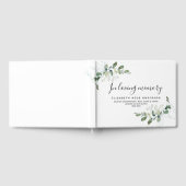 In het liefdevolle geheugen Eucalyptus Funeral Gue Gastenboek (Volledig)