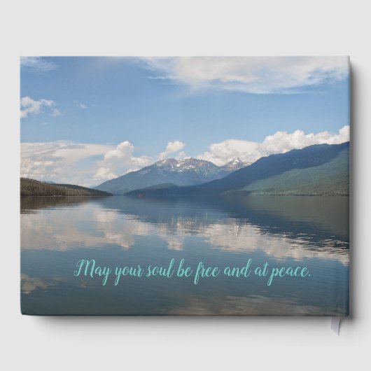 In het liefdevolle geheugen gastenboek (Achterkant)