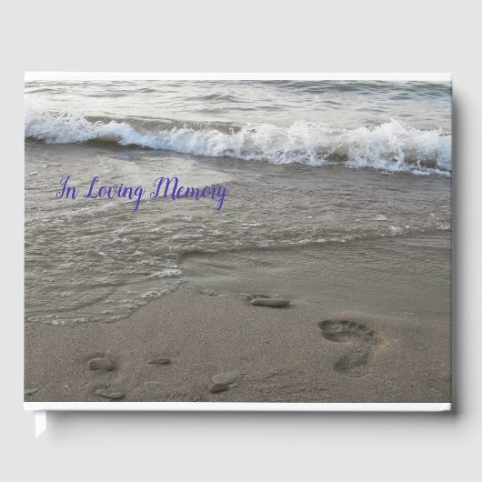 In het liefdevolle geheugen gastenboek (Voorkant)