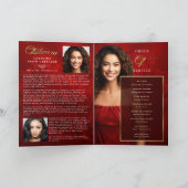 In het liefdevolle geheugen Red Rose Women's Overl Programma (Binnen)