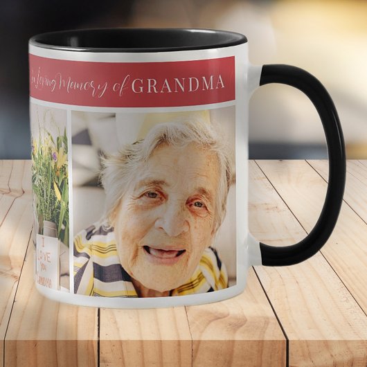 In het liefdevolle geheugen van Grandma Modern 8 P Mok