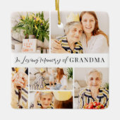 In het liefdevolle geheugen van Grandma Modern Pho Keramisch Ornament (Voorkant)