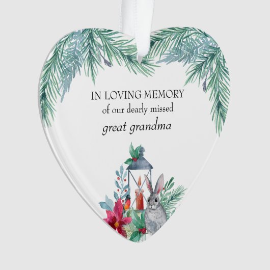 In het liefdevolle Geheugenpijn en het Hart van de Ornament (voorkant)