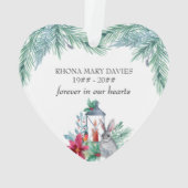 In het liefdevolle Geheugenpijn en het Hart van de Ornament (achterkant)