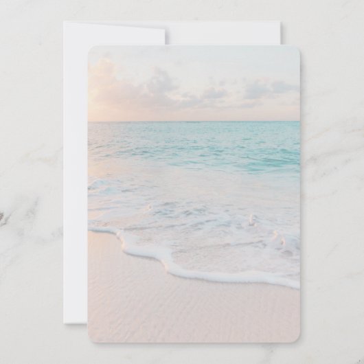 In het liefdevolle Memory Celebration of Life Beac Kaart (Achterkant)