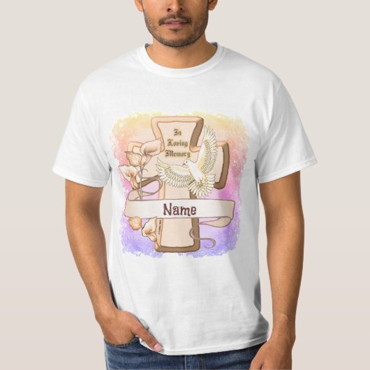 In het liefdevolle Memory Cross T-shirt (Voorkant)