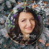 In het liefhebben van aangepaste geheugenkromme-fo keramisch ornament