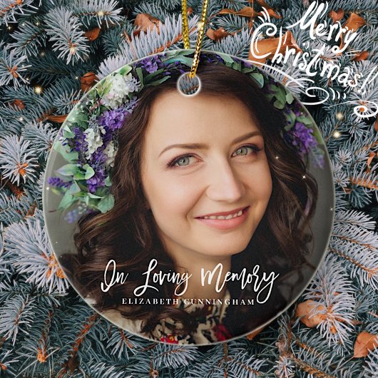 In het liefhebben van aangepaste geheugenkromme-fo keramisch ornament