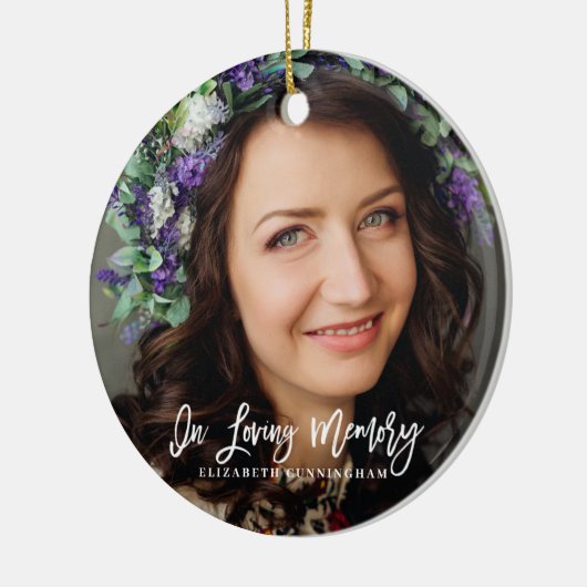 In het liefhebben van aangepaste geheugenkromme-fo keramisch ornament (Links)