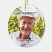 In het liefhebben van begrafenissympathie van gehe keramisch ornament (Links)