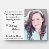 In het liefhebben van de Geheugenfamilie Foto Keep Fotoplaat (voorkant)