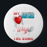 In het liefhebben van de herinnering aan mijn broe ronde button 4,0 cm<br><div class="desc">In het liefhebben van de herinnering aan mijn broer voor zijn leven Gift</div>