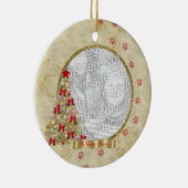 In het liefhebben van de kerstfoto van het Geheuge Keramisch Ornament (Rechts)