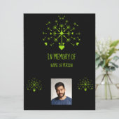 In het liefhebben van de Memory Dandelion Art (Staand voorkant)