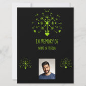 In het liefhebben van de Memory Dandelion Art (Voorkant)