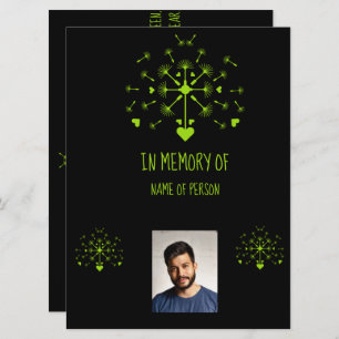 In het liefhebben van de Memory Dandelion Art