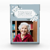 In het liefhebben van de prachtige Floral Memorial Fotoblokken (Voorkant)