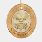 In het liefhebben van de sympathie van de Dog Keramisch Ornament (Links)