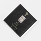 In het liefhebben van de Typografie Golden Cross Servet (Hoek)