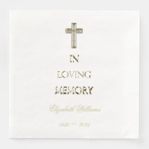 In het liefhebben van de Typografie Golden Cross Servet