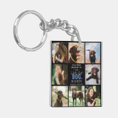 In het liefhebben van de 'werelden van beste hond' sleutelhanger (Voorkant Links)