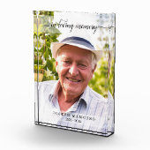 In het liefhebben van geheugen begrafenissympathie fotoblokken (Rechts)