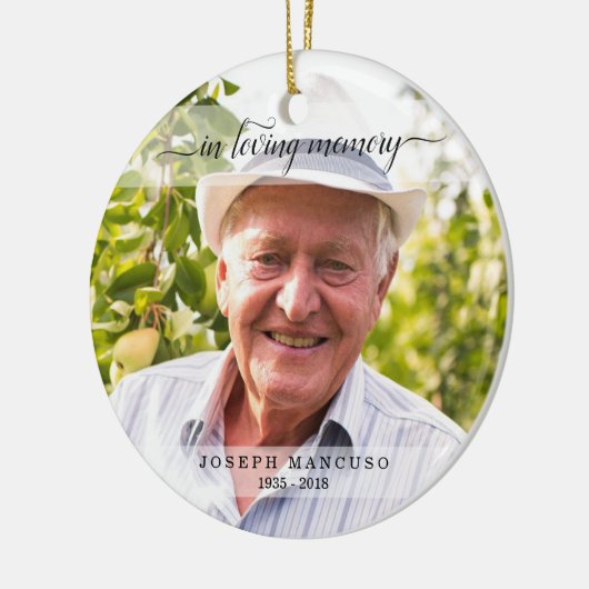 In het liefhebben van geheugen begrafenissympathie keramisch ornament (Links)