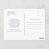 In het liefhebben van geheugen Modern Cross Multi  Briefkaart (Achterkant)