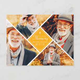 In het liefhebben van geheugen Modern Cross Multi  Briefkaart