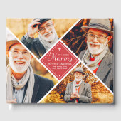 In het liefhebben van geheugen Modern Cross Multi  Gastenboek (Voorkant)