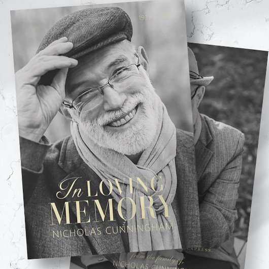 In het liefhebben van geheugen Modern Elegant Phot