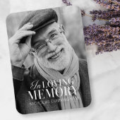 In het liefhebben van geheugen Modern Elegant Phot Magneet