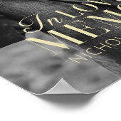 In het liefhebben van geheugen Modern Elegant Phot Poster (Hoek)