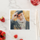 In het liefhebben van geheugen Modern Elegant Phot Servet (Insitu)