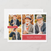 In het liefhebben van geheugen Moderne Kleur Multi Briefkaart (Voorkant / Achterkant)