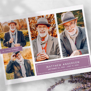 In het liefhebben van geheugen Moderne Kleur Multi Briefkaart