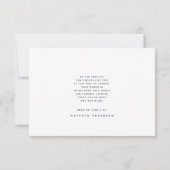 In het liefhebben van geheugen Moderne multi-foto Bedankkaart (Achterkant)